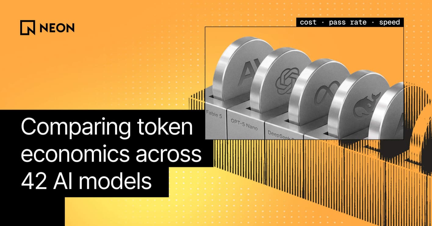 Comparing token economics across 42 AI models