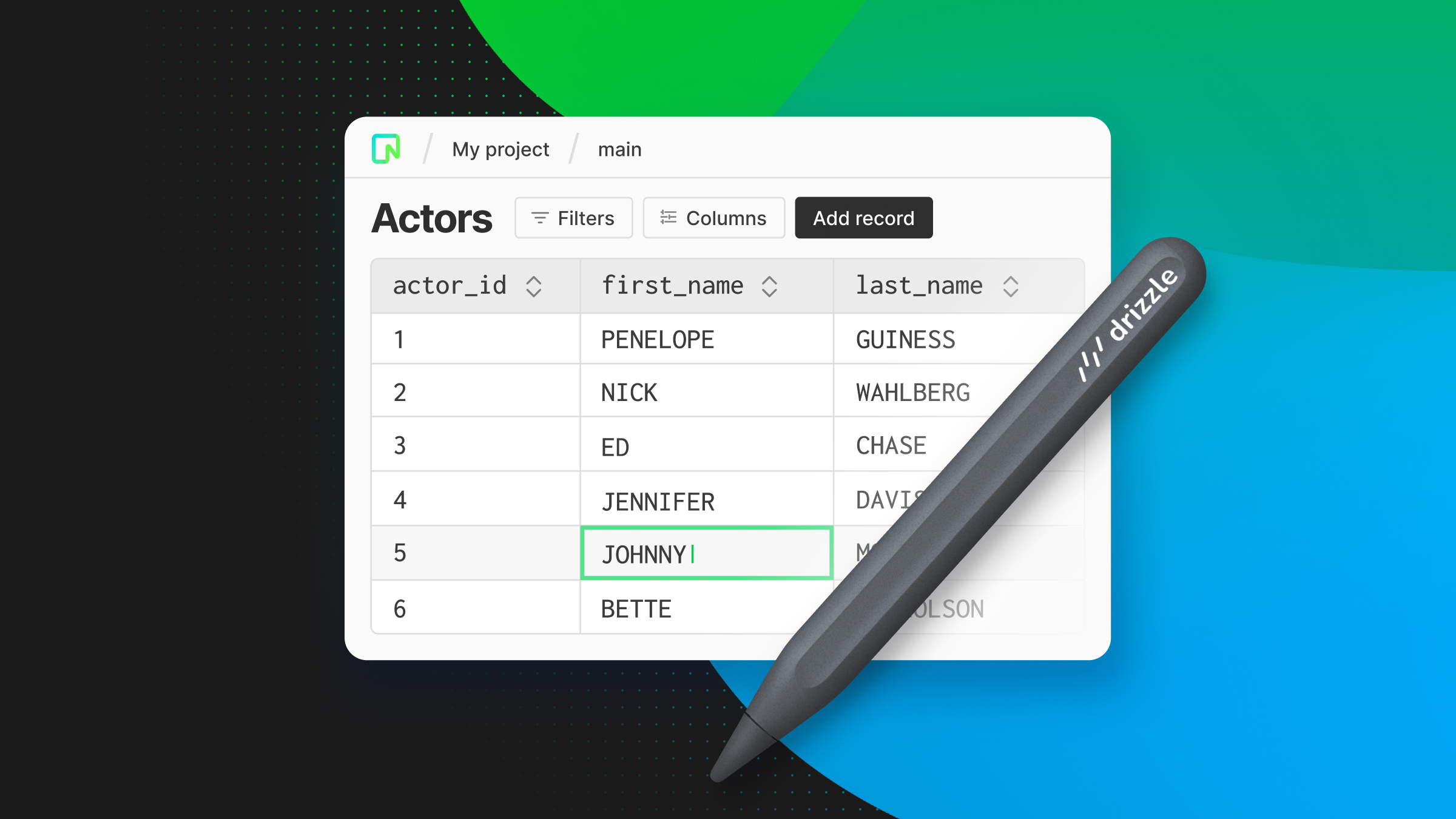 Edit records directly from the Neon console: meet the new Tables page ...
