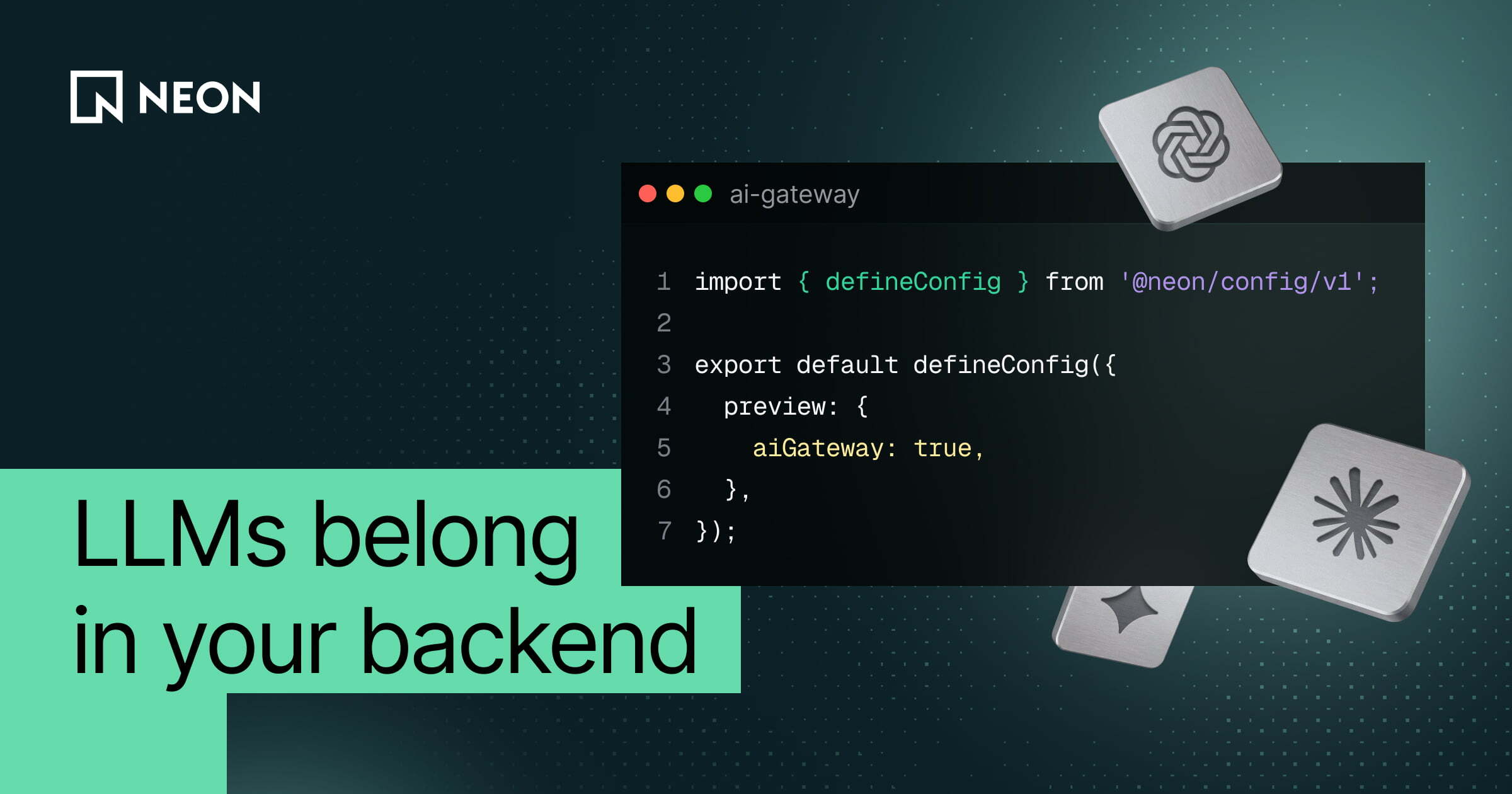 LLMs belong in your backend