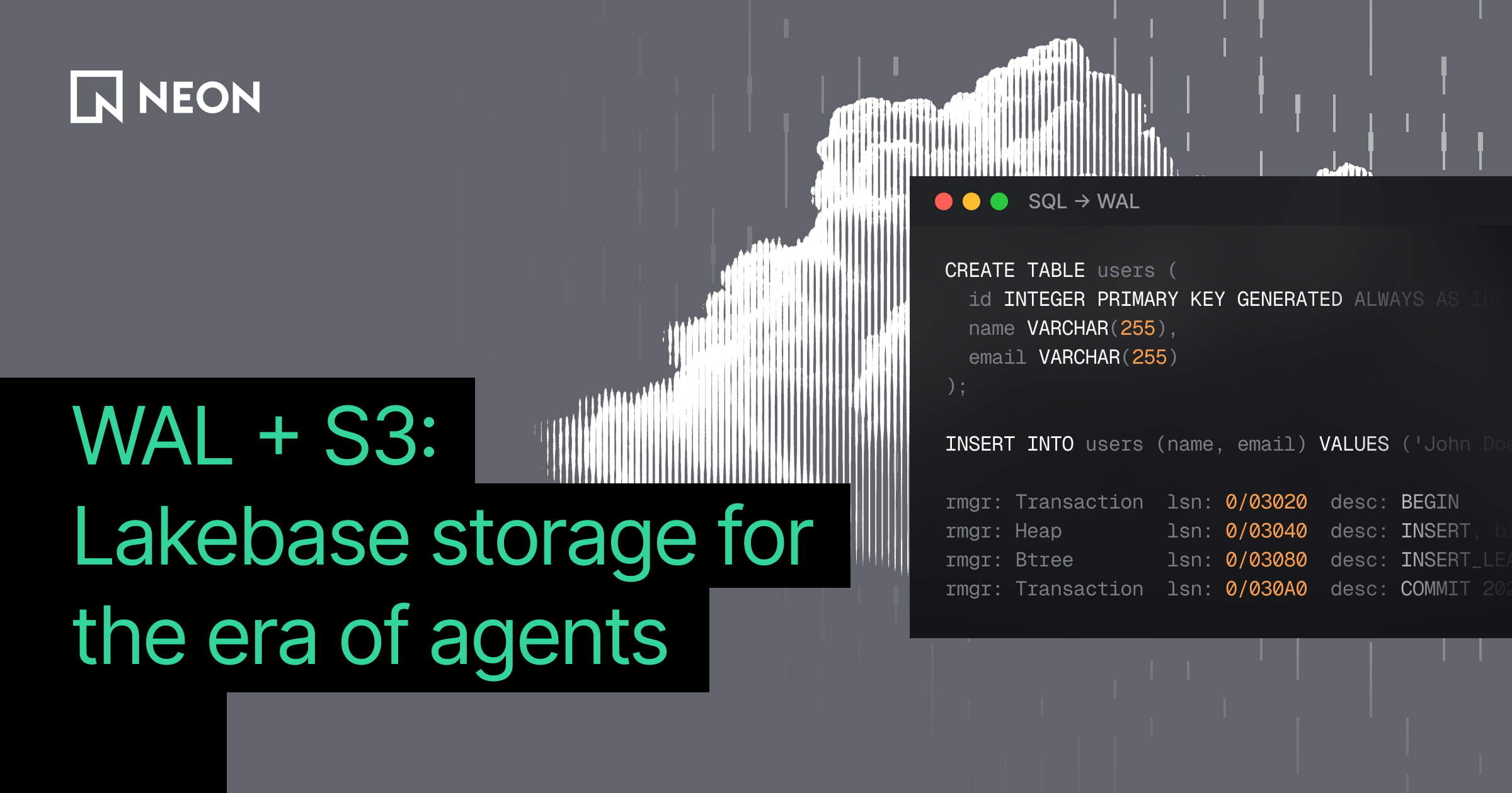 WAL + S3: Lakebase storage for the era of agents